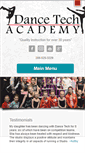 Mobile Screenshot of dancetechacademy.com